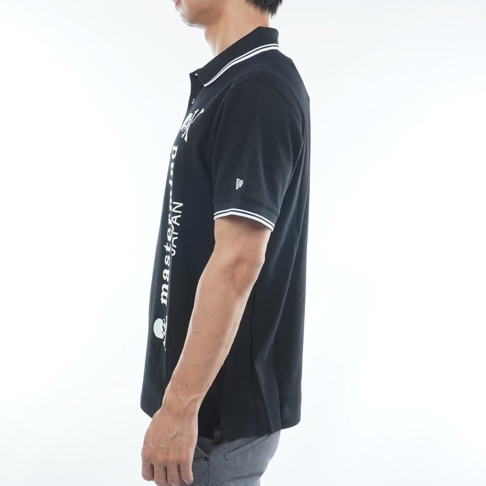 mastermind JAPAN×newera 半袖 鹿の子 ポロシャツ XL 半袖 鹿の子 ポロシャツ mastermind JAPAN マスターマインド